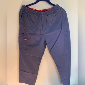 Dickies Grey scrub pants womens medium uniform nurse